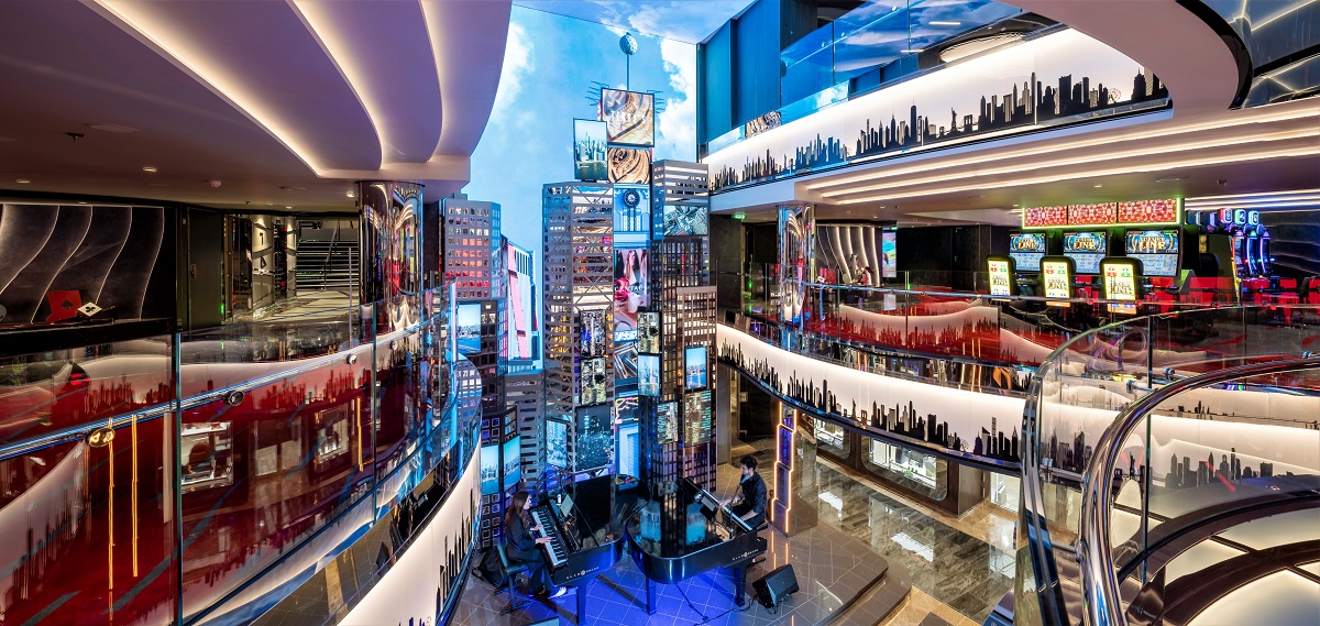 MSC Seashore, promenáda